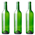 750ml Green Empty Glass Wine Bottles